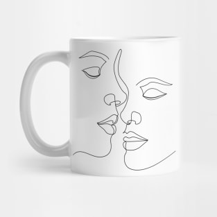 you for ever line art Mug